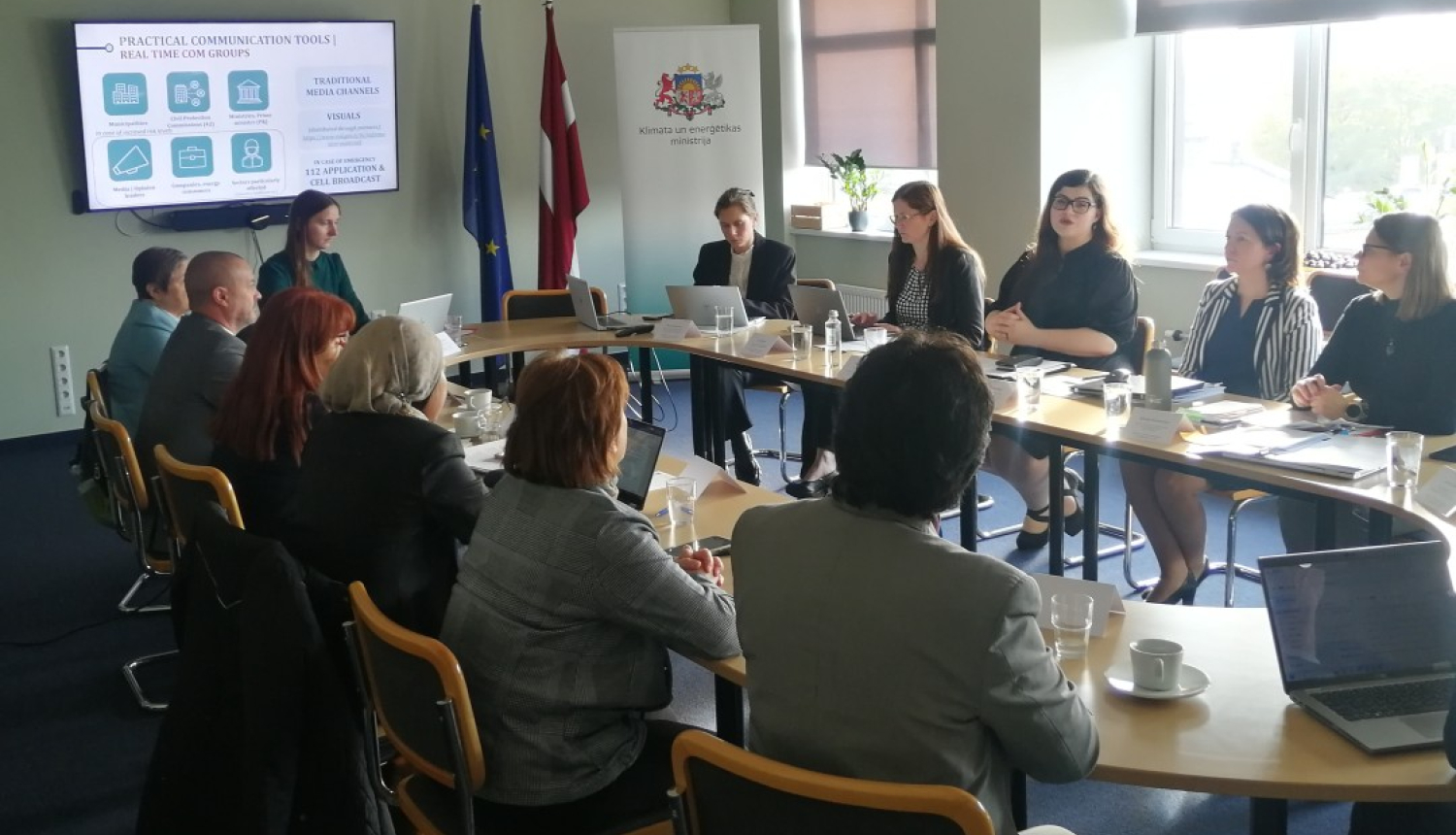 Starptautisko ekspertu misijas dalībnieki viesojas KEM