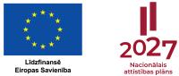 Līdzfinansē ES + NAP logo