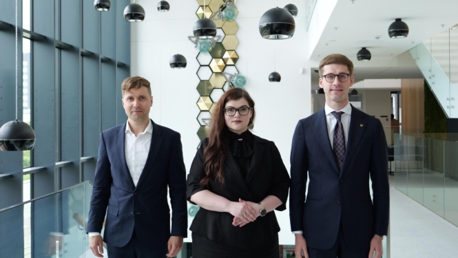 No kreisās: Jaanus Uiga, Līga Kurevska un Gabriel Gorbačevski