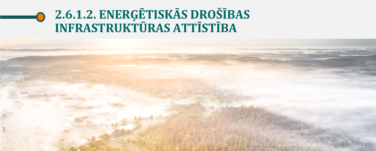 Vizuālis ar uzrakstu - 2.6.1.2. Enerģētiskās drošības infrastruktūras attīstība