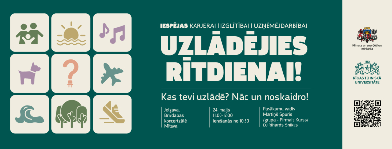 Uzlādējies RĪTDIENAI! 24.05.2025.