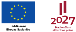 Līdzfinansē ES + NAP logo