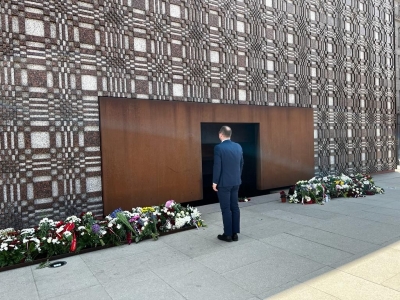 Klimata un energetikas ministrs godina komunistiska genocīda upurus 14.06.2023.