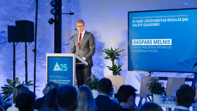 Ministrs saka uzrunu konferencē