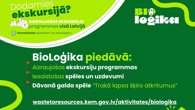 BioLoģika kampaņa baneris