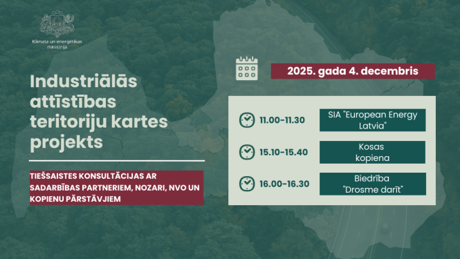 Konsultāciju grafiks 4. decembrim