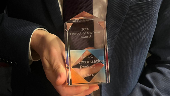 Balva par sinhronizācijas projektu