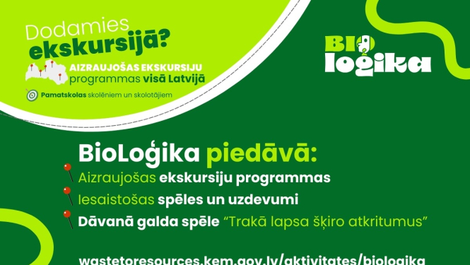 BioLoģika kampaņa baneris