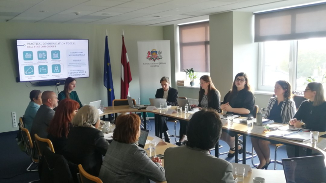 Starptautisko ekspertu misijas dalībnieki viesojas KEM