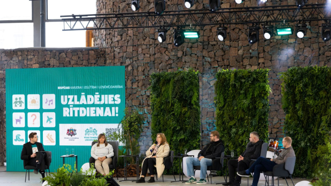 Uzlādējies rītdienai diskusija