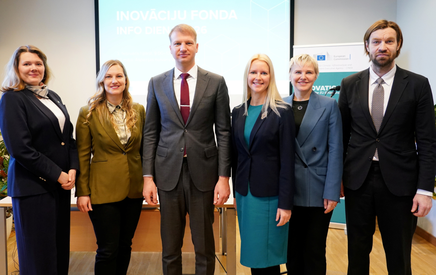 Info dienas uzrunu teicēju kopbilde