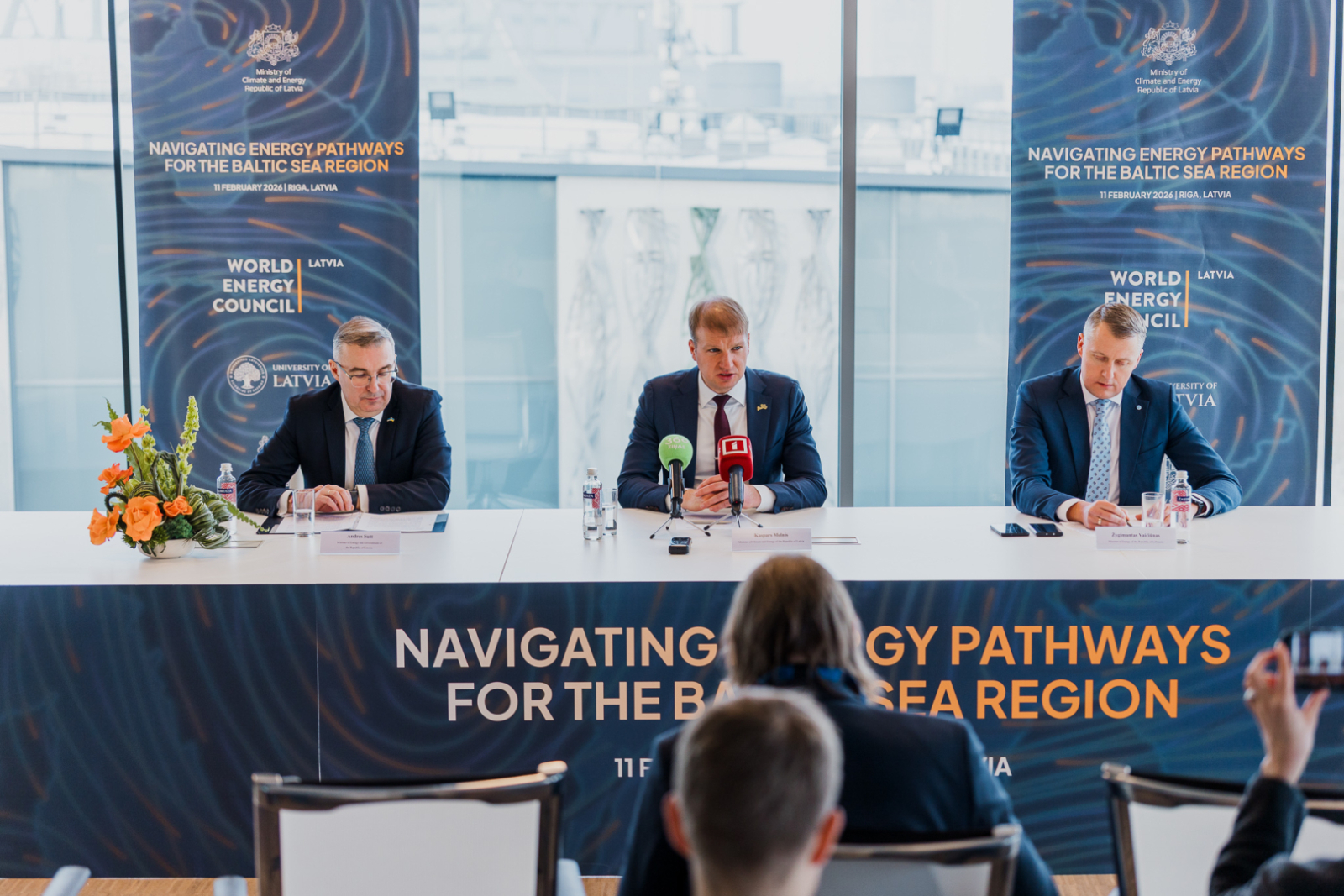 Baltijas valstu ministru preses konference