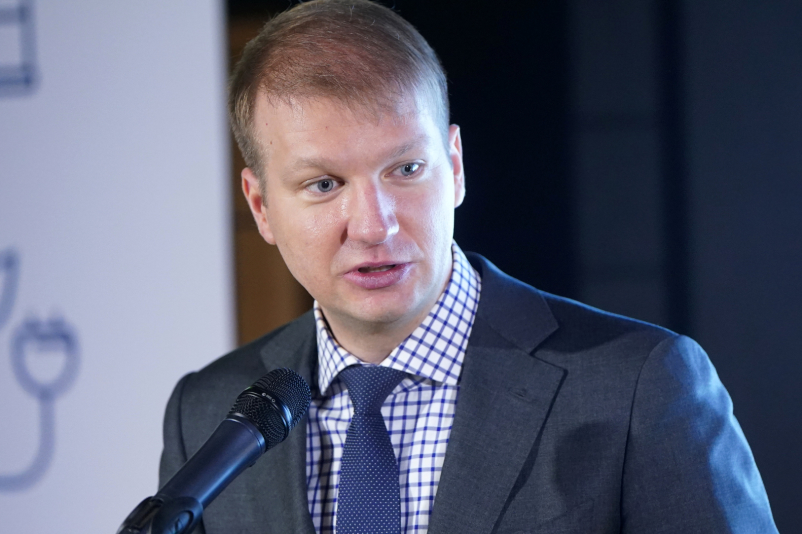 Ministra Kaspara Meļņa portrets