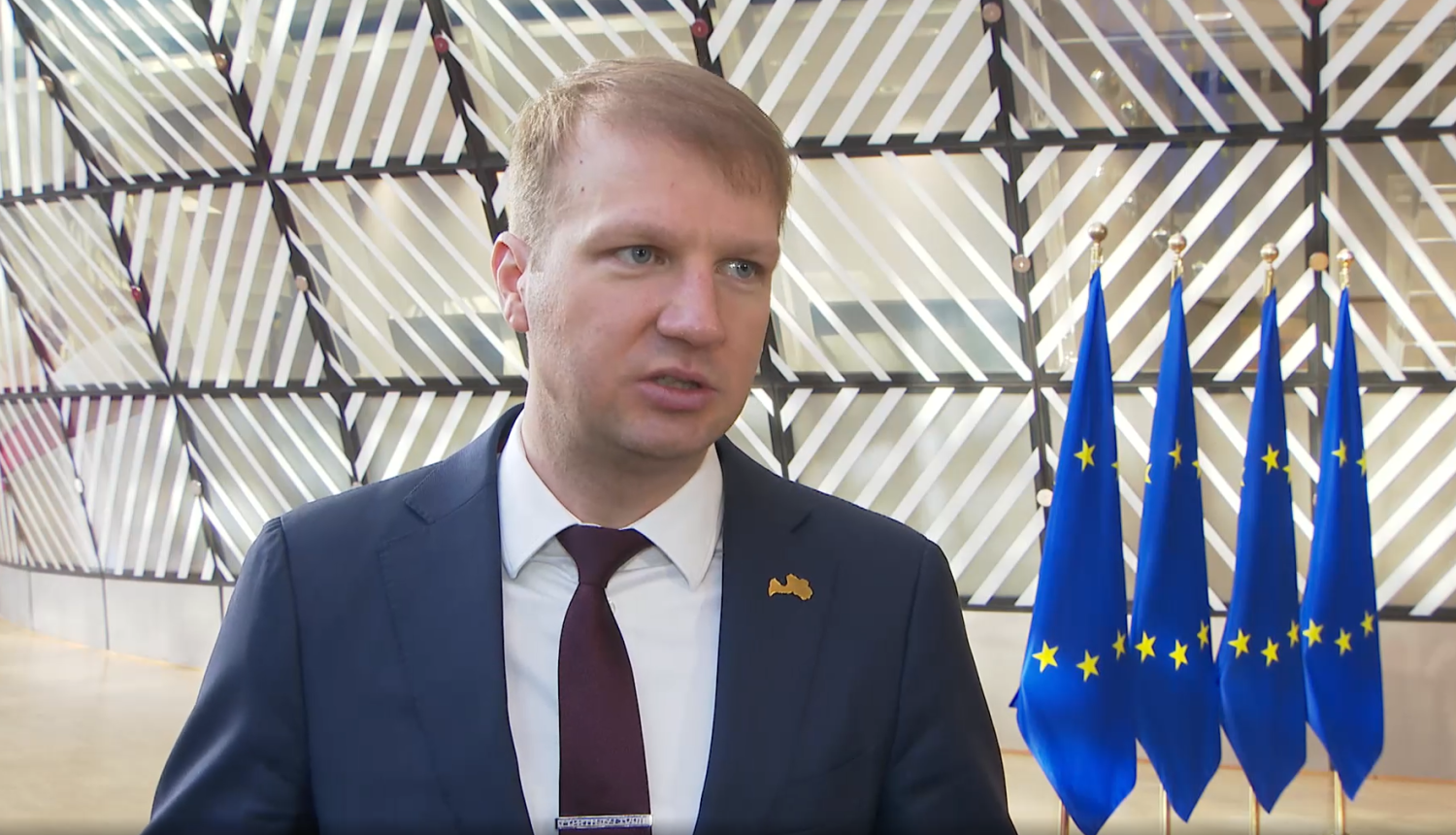 Ministrs Kaspars Melnis TTE padomē Briselē