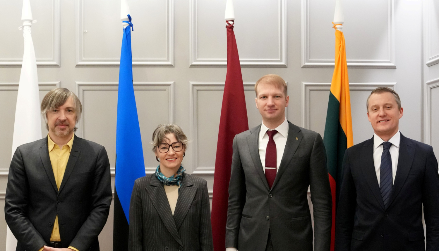 baltijas ministri un polijas valsts sekretārs