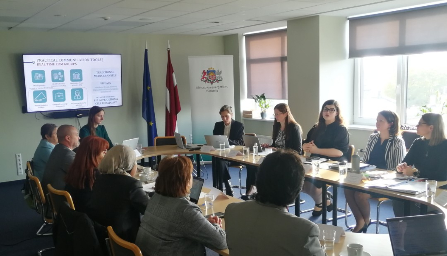 Starptautisko ekspertu misijas dalībnieki viesojas KEM