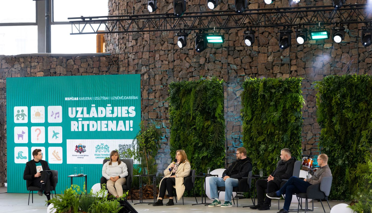 Uzlādējies rītdienai diskusija